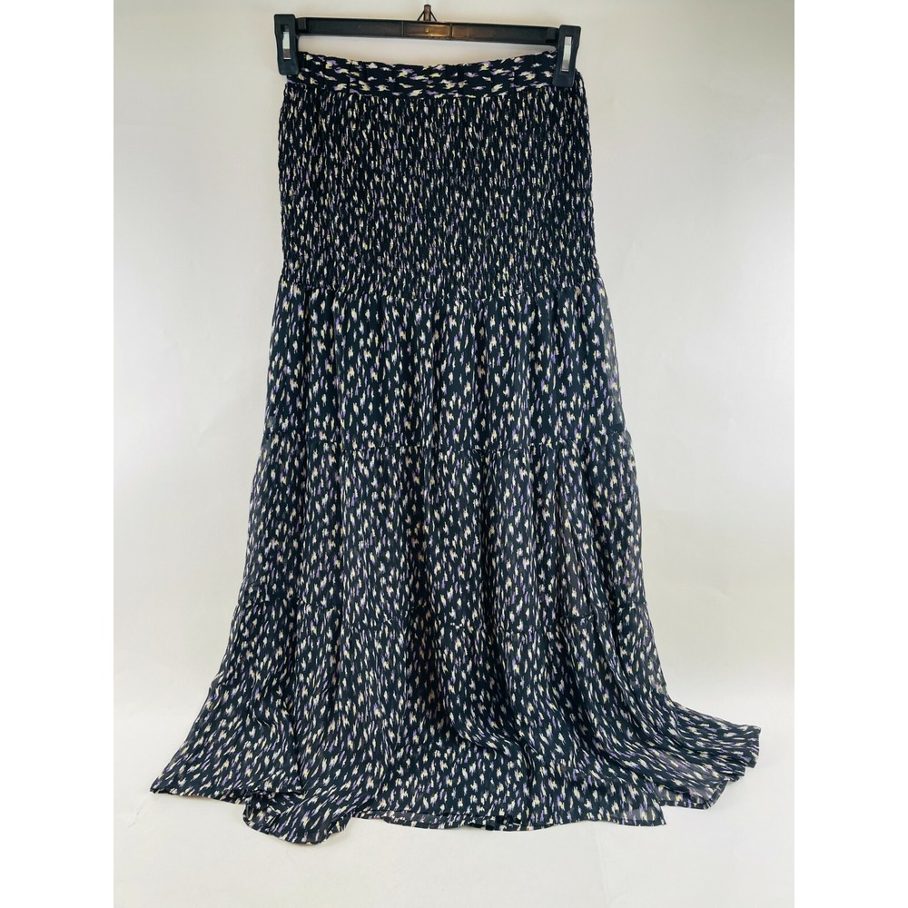 Code x Mode Dress Women's Size S Black Sheer Overlay A-Line Strapless NWT
